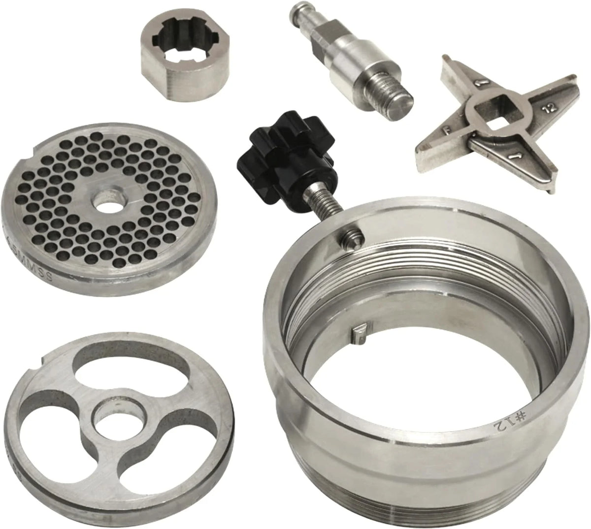 Stainless Steel Meat Grinder Attachment D8943