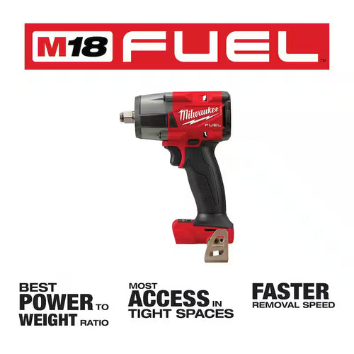 18V Brushless Cordless 1/2 in. Impact Wrench with Grinder N59997