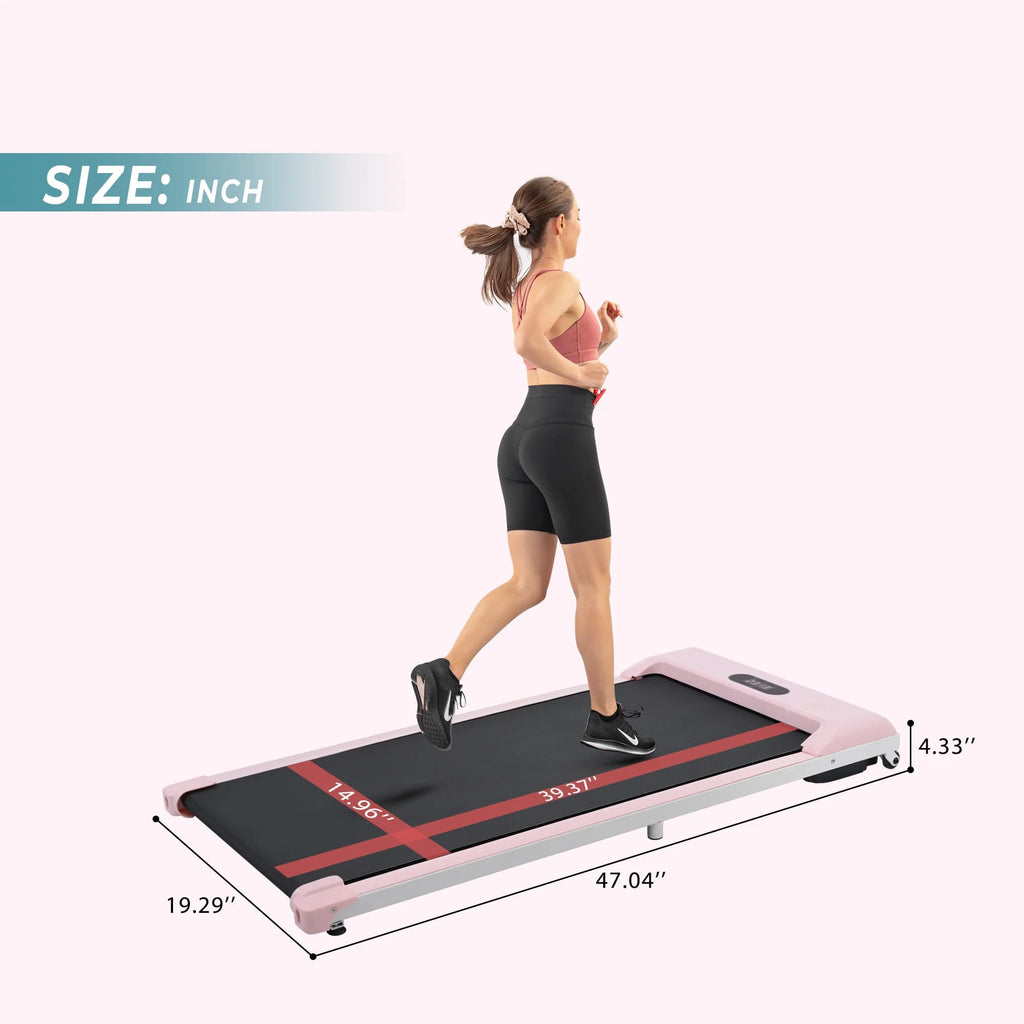 Portable Under Desk Walking Pad Treadmill with LED Display G4484
