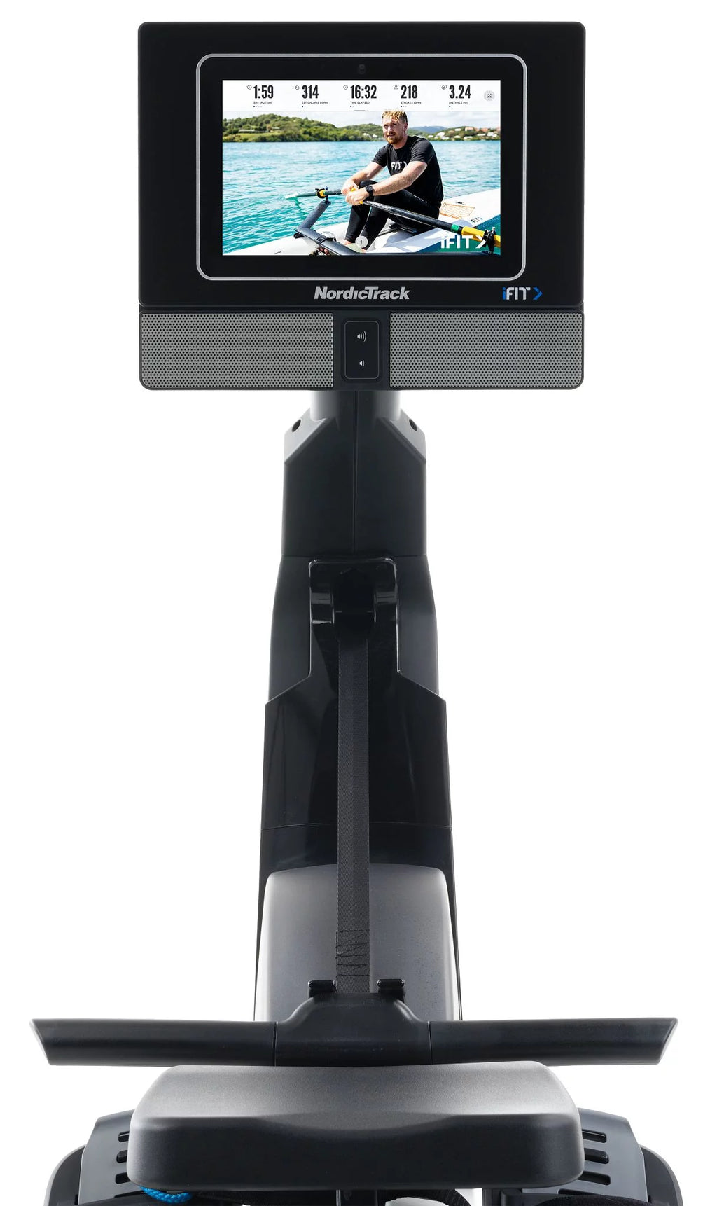 Rower with 10” Pivoting Touchscreen L700166