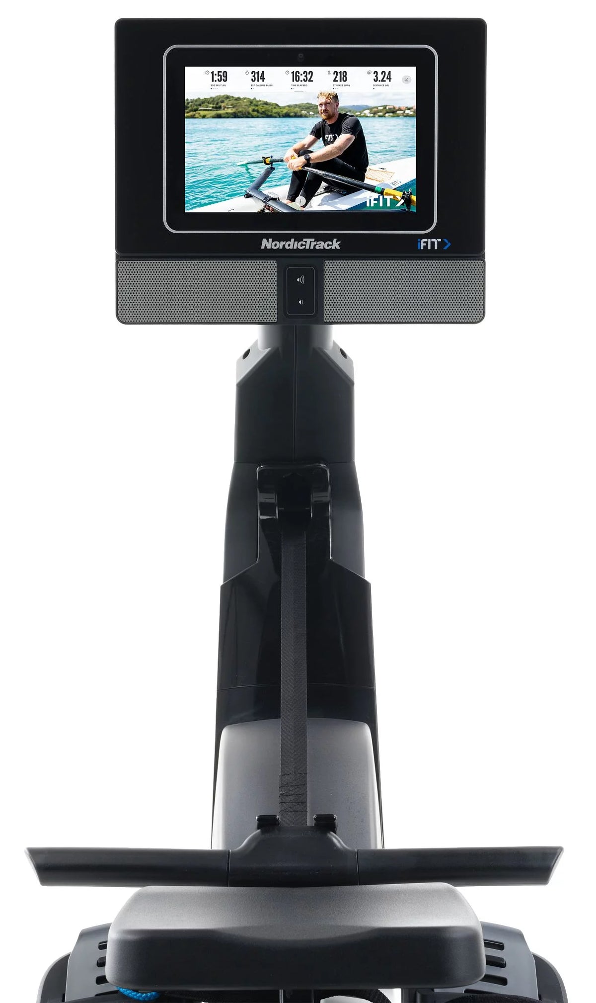 Rower with 10” Pivoting Touchscreen L700166