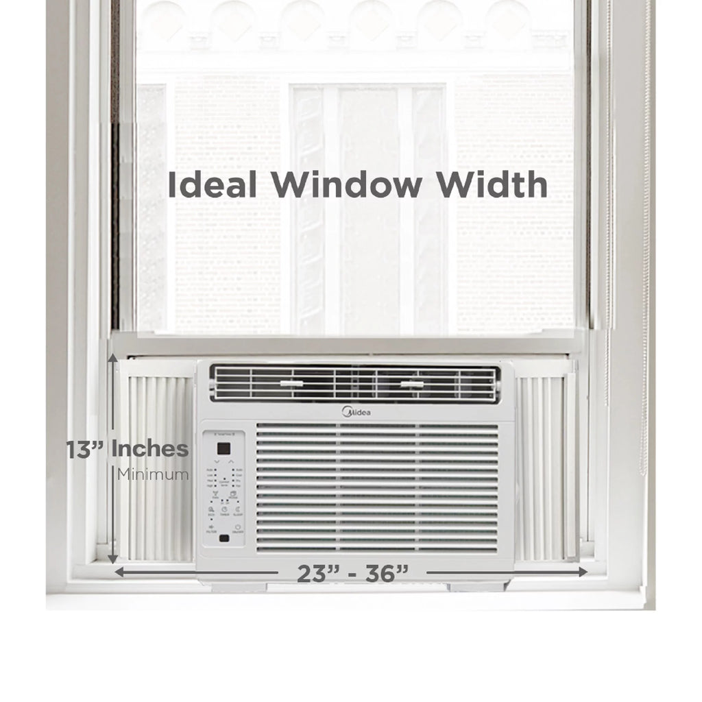 5,000 BTU Window Air Conditioner with Remote, White H309