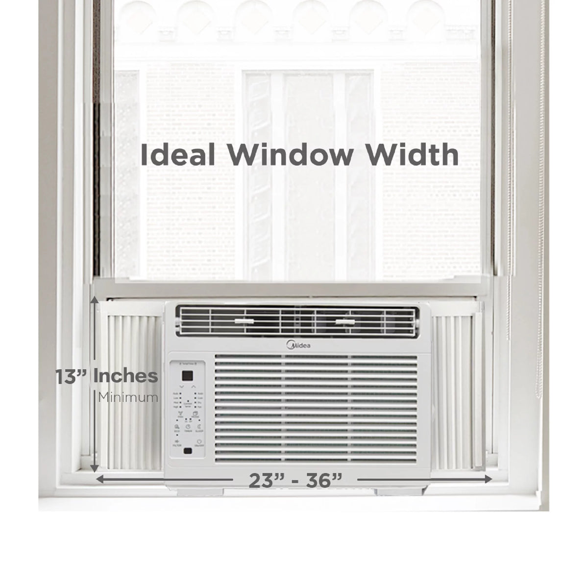 5,000 BTU Window Air Conditioner with Remote, White H309