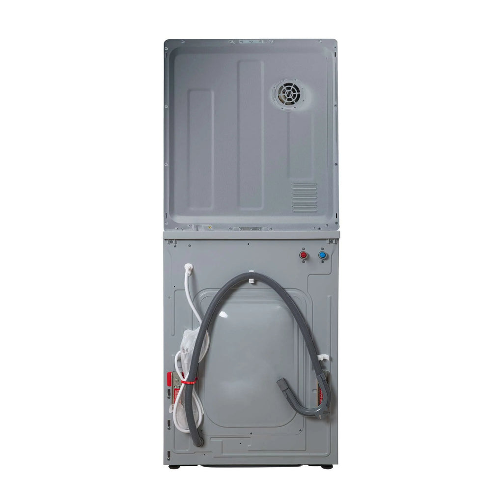 110V 1.6 cf Washer and 3.5 cf Vented Digital Dryer in Silver B465556