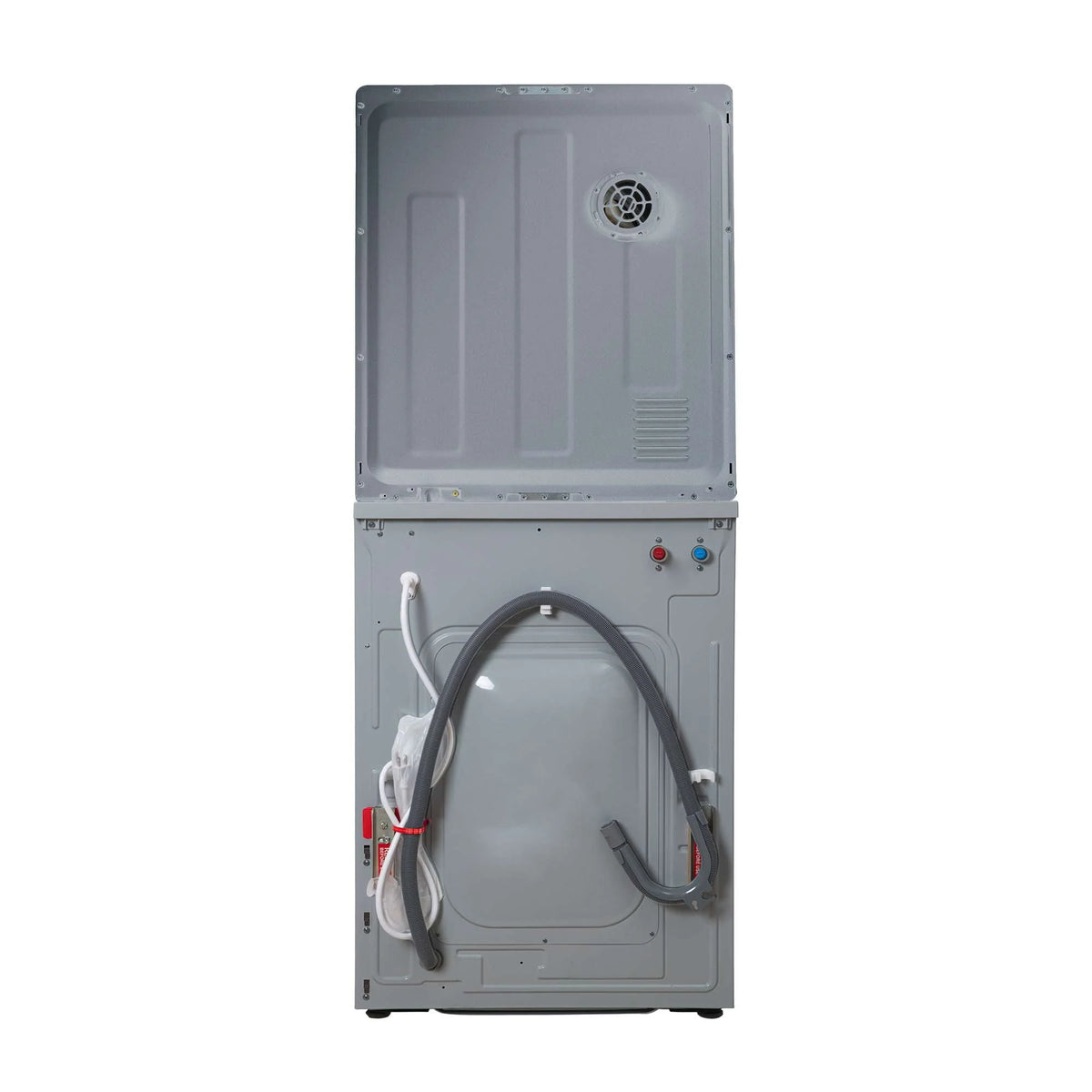 110V 1.6 cf Washer and 3.5 cf Vented Digital Dryer in Silver B465556