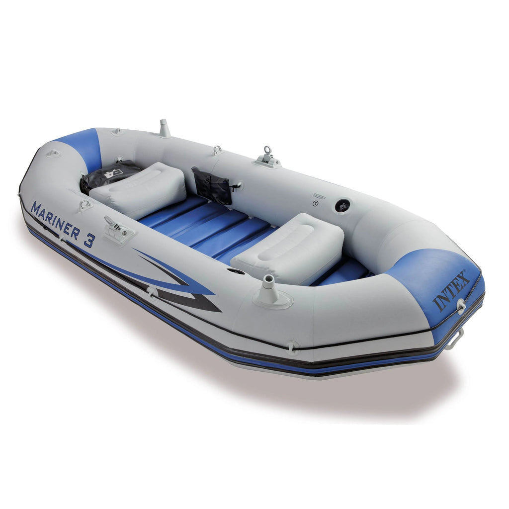 3-Person Inflatable Boat & Oars Set G6411