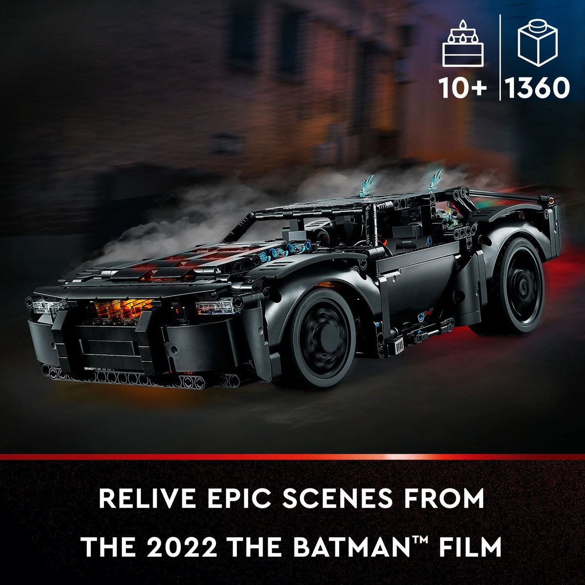 Batmobile Model Car Building Toy Z9198