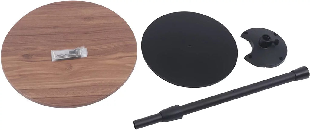 Small Round Pedestal End Table Height Adjustable Y327