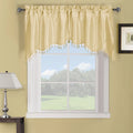 Ivory Rod Pocket Swag Valance Y61870