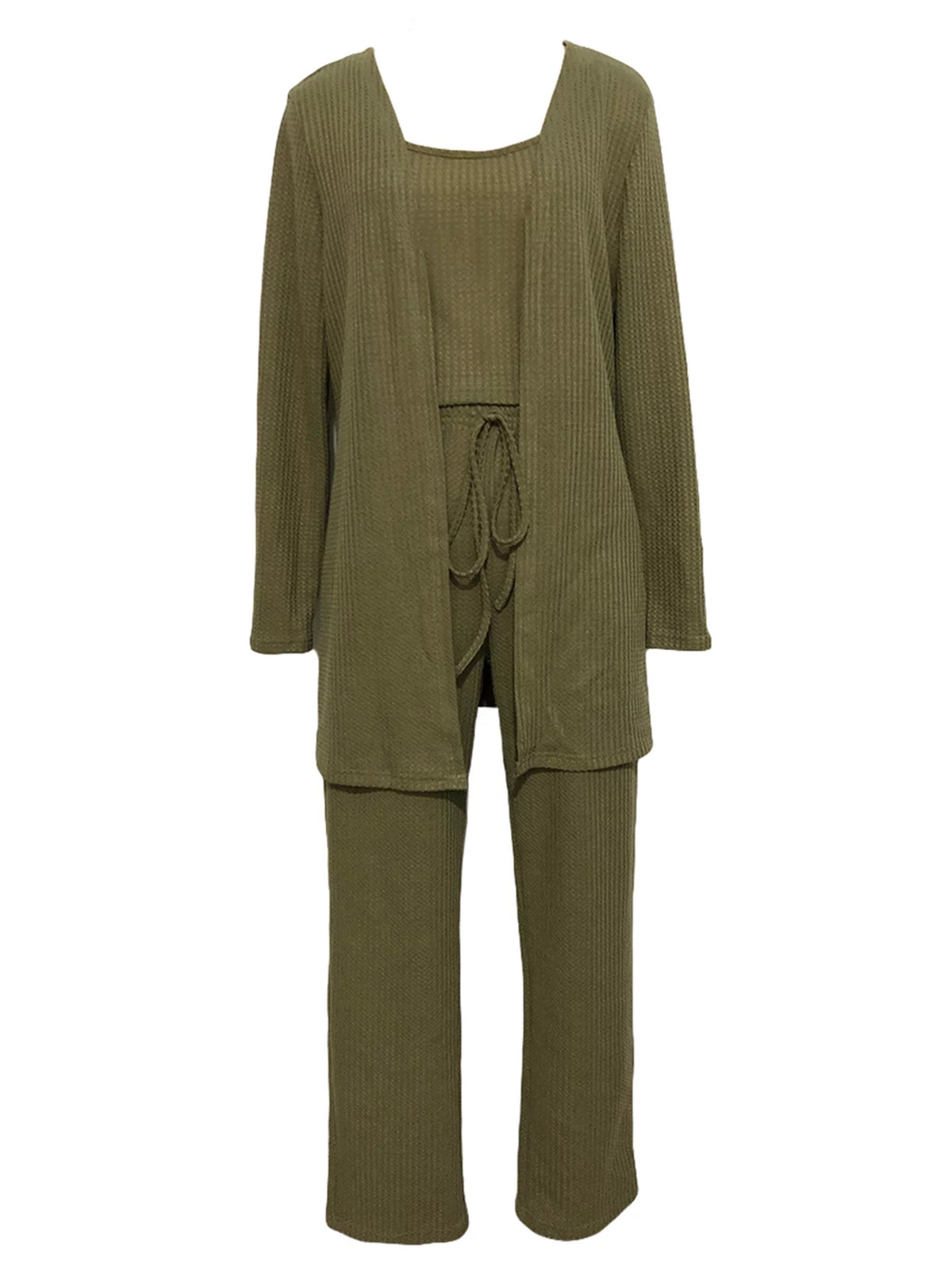 3 Piece Lounge Set Pajama Set Sweatsuits J597