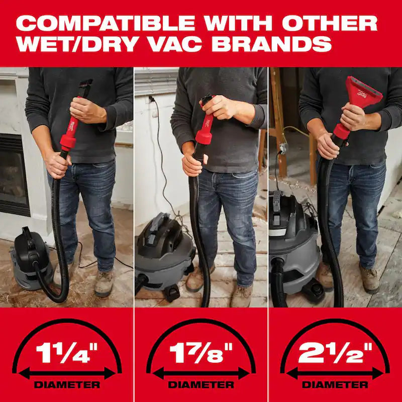 18-Volt 2 Gal. Cordless Wet/Dry Vacuum with Automotive Kit X48812