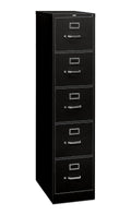 Black Five-Drawer Legal File D249