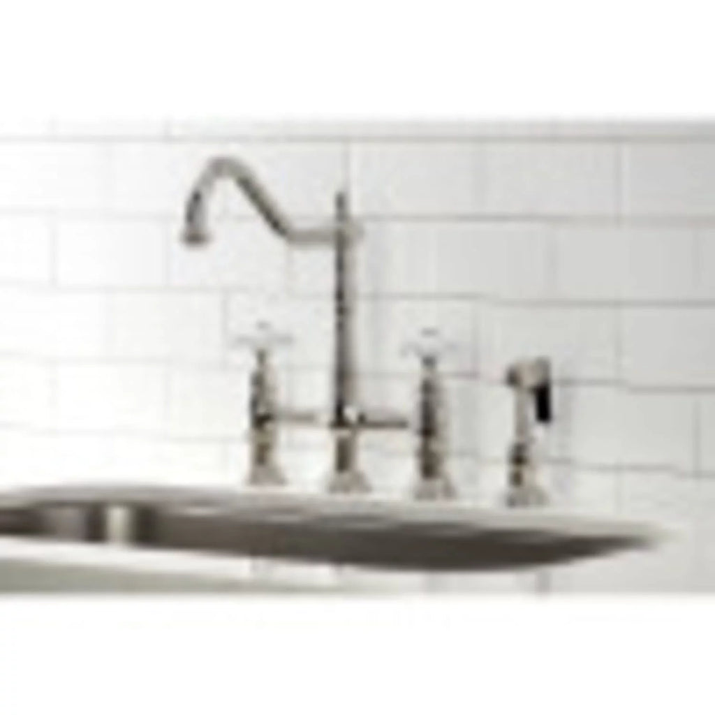 Widespread Bridge Kitchen Faucet Y75675